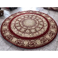 Китайский ковер 0018 Красный круг